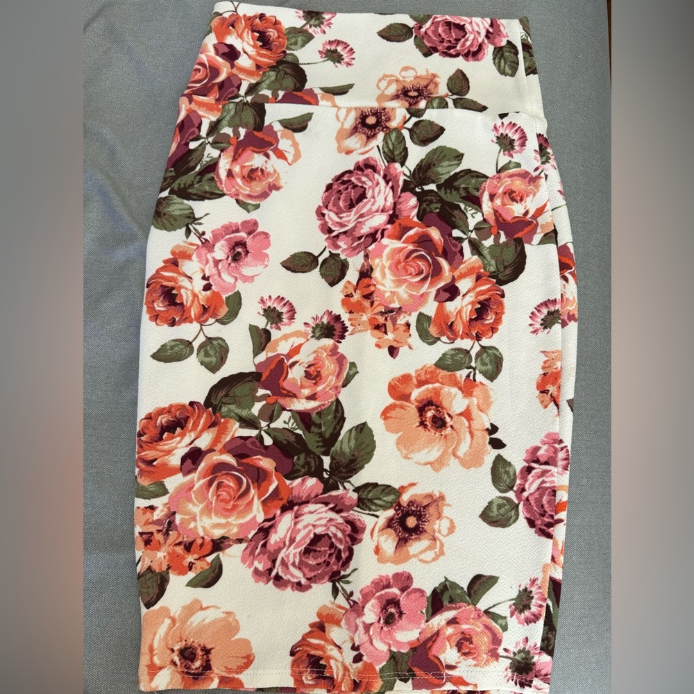 Floral Pencil Skirt